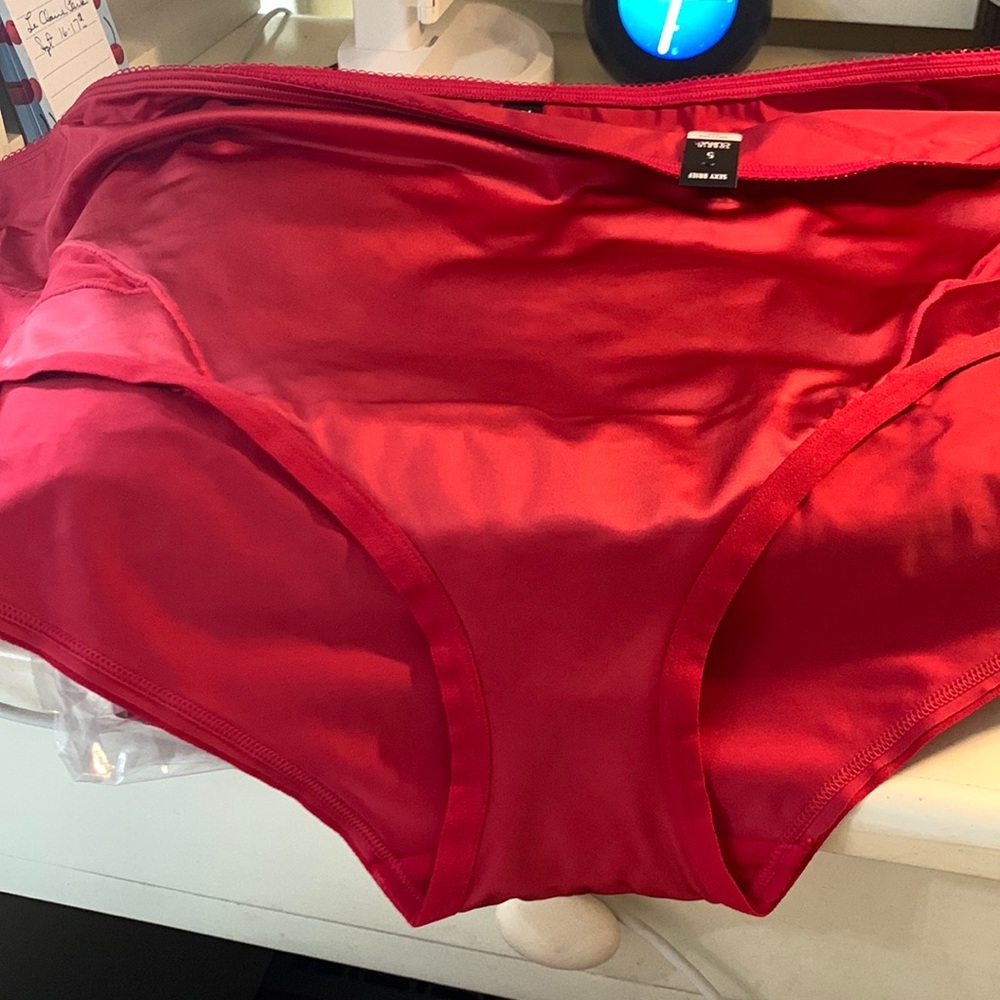 Torrid Jester red sexy briefs with mesh inserts. 5x.  One pair only.  6available